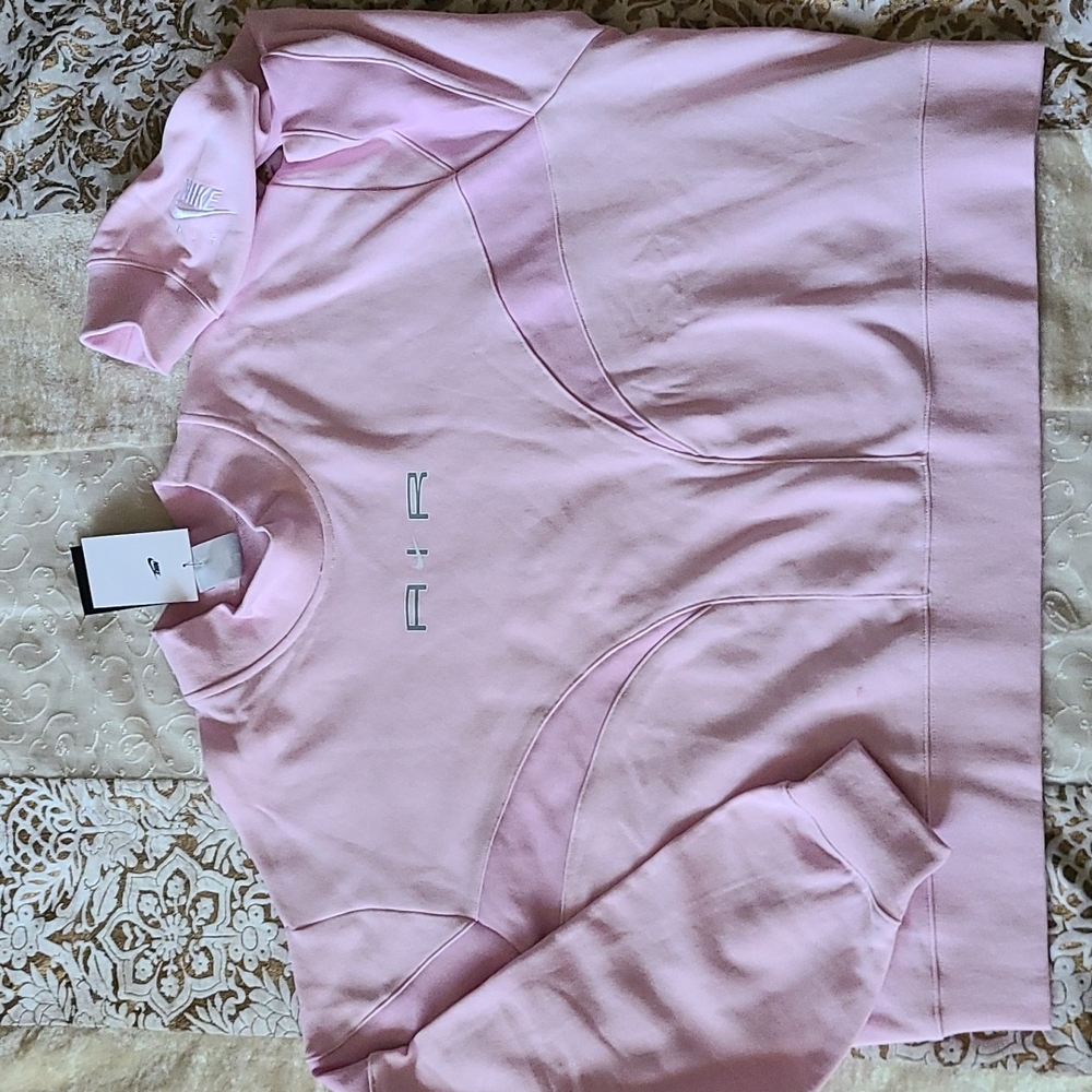Nike Air 2X Loose Fit Mock Fleece - Pit 32" Length 25"